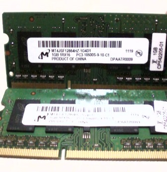 PC3-10600S・2GBメモリ
