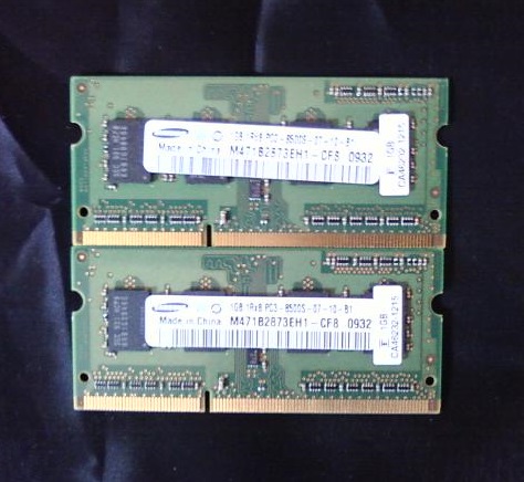 PC3-8500S・2GBメモリ
